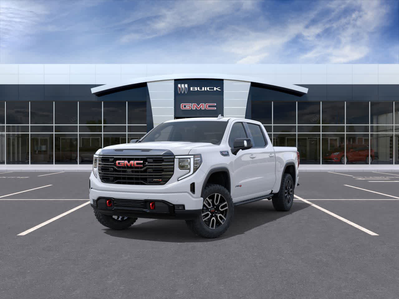 2026 GMC Sierra 1500 AT4 Summit White at Texan GMC Buick