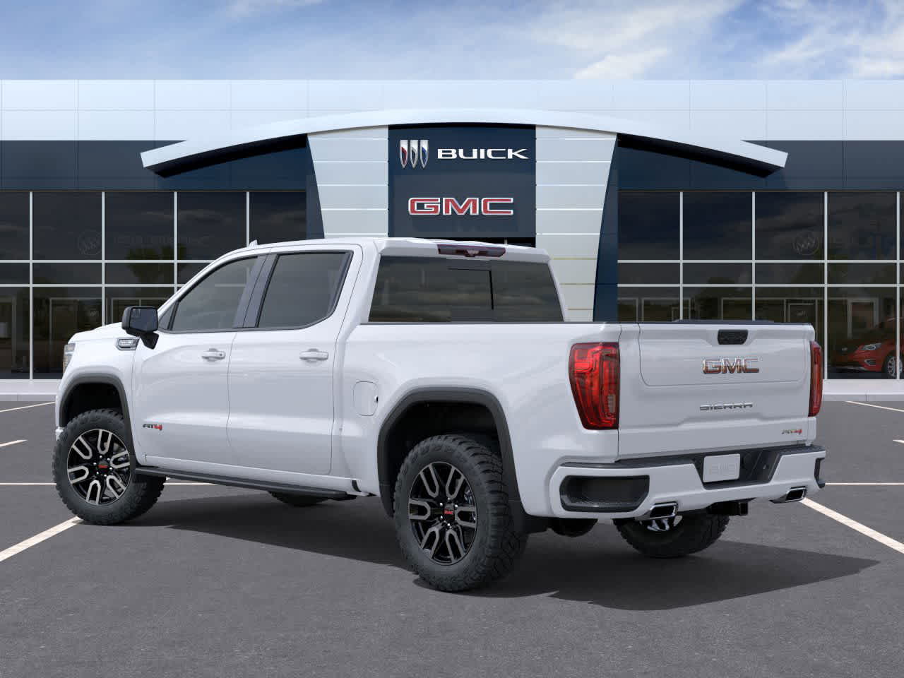 2026 GMC Sierra 1500 AT4 Summit White at Texan GMC Buick