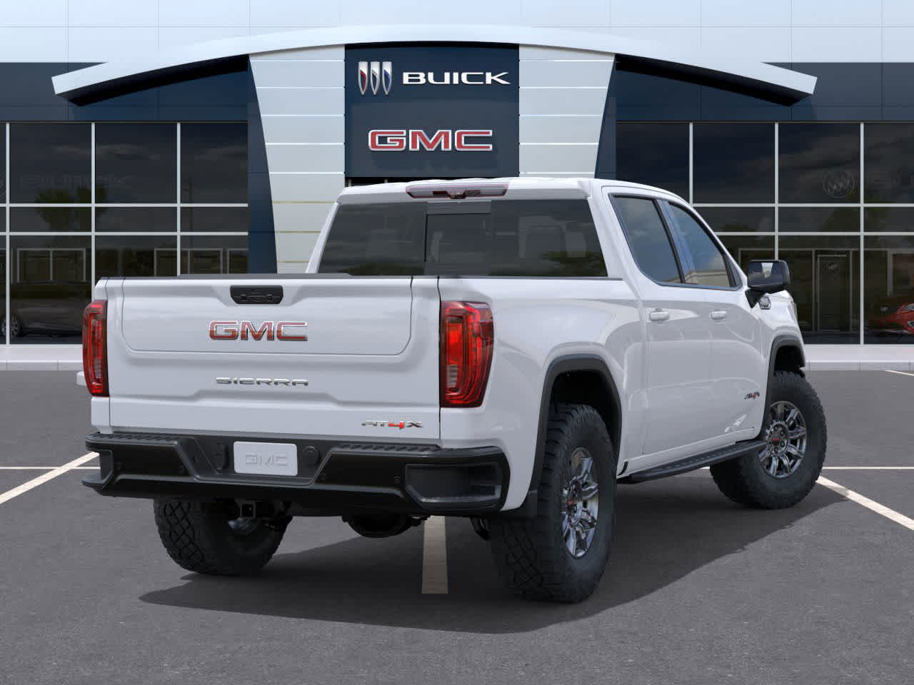 2026 GMC Sierra 1500 AT4X Summit White at Friendly Ford Crosby