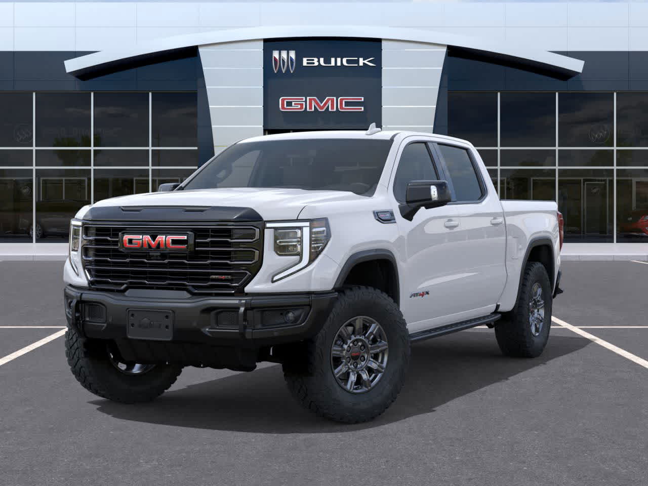 2026 GMC Sierra 1500 AT4X Summit White at Friendly Ford Crosby