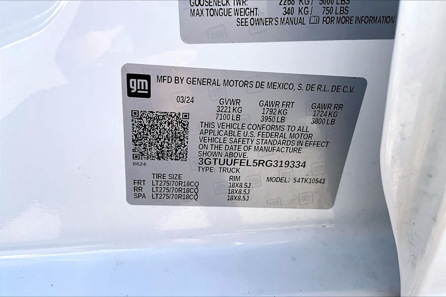 2024 GMC Sierra 1500 AT4X Summit White at Group 1 GMC Buick South