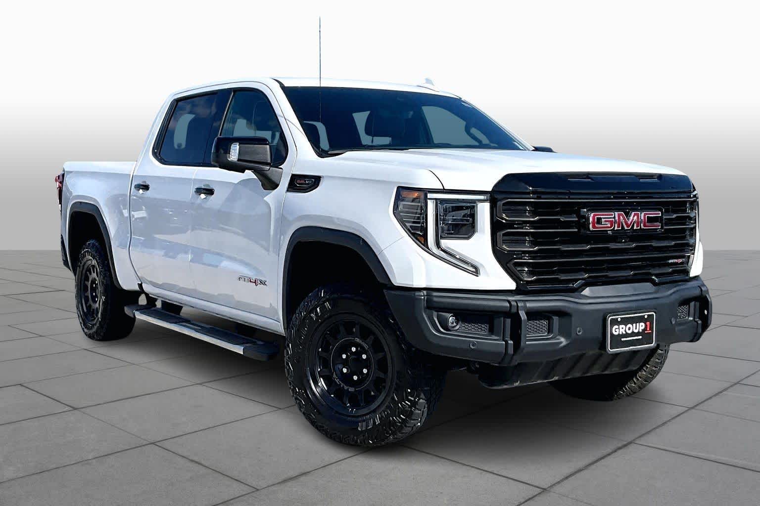 2024 GMC Sierra 1500 AT4X Summit White at Group 1 GMC Buick South