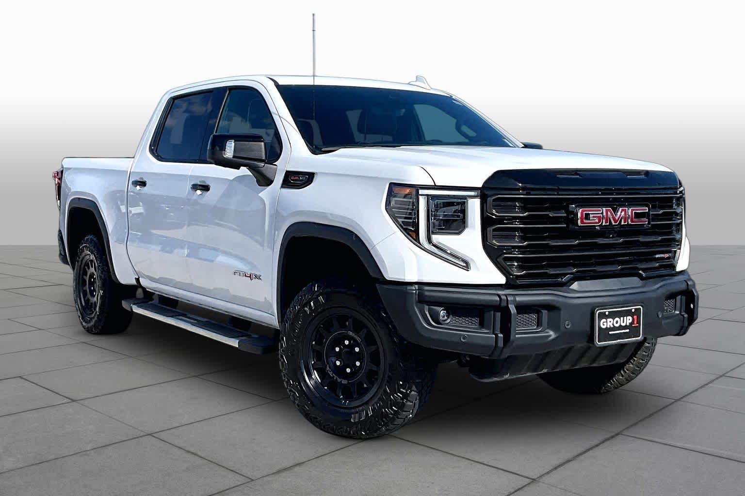 2024 GMC Sierra 1500 AT4X Summit White at Group 1 GMC Buick South