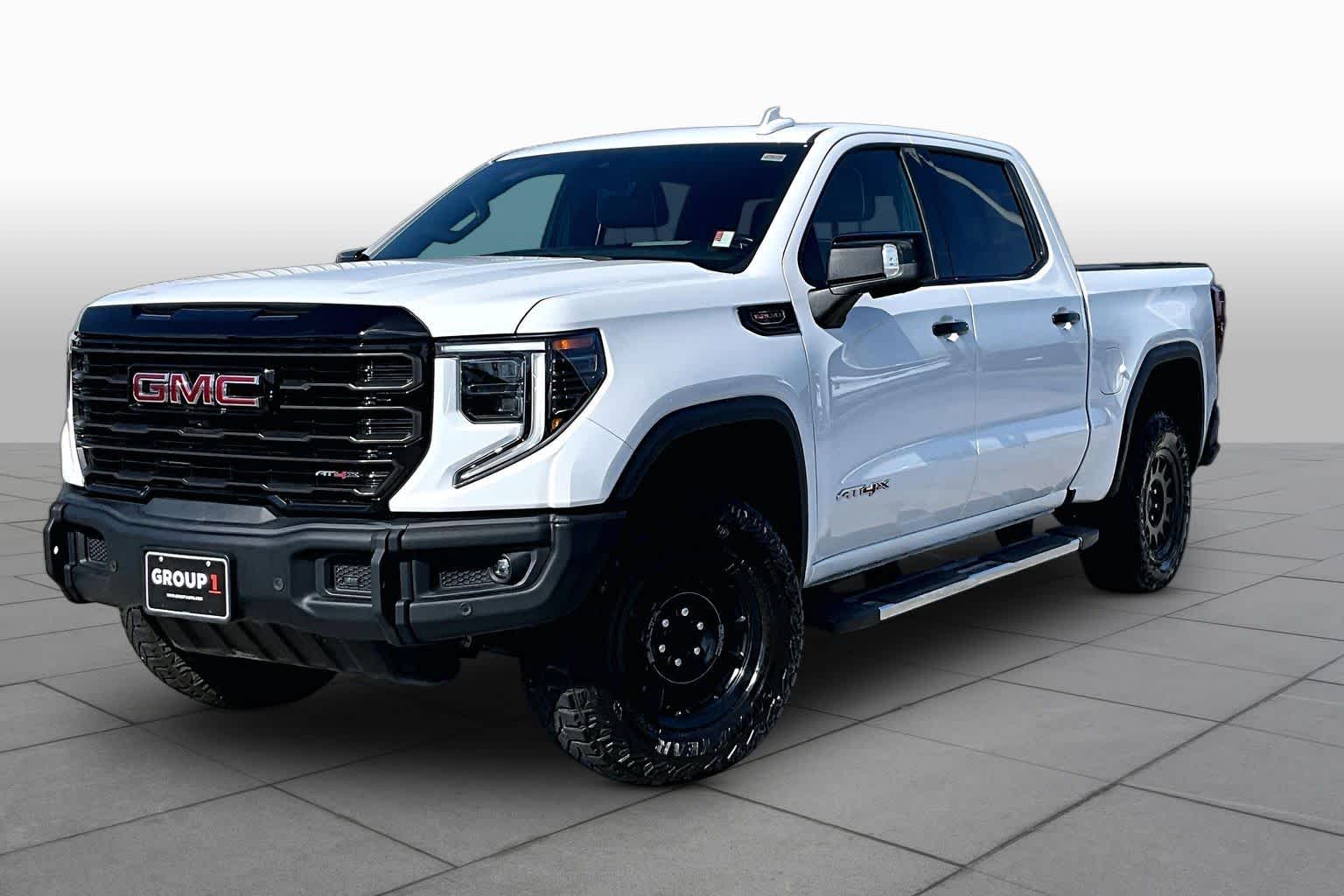 2024 GMC Sierra 1500 AT4X Summit White at Group 1 GMC Buick South