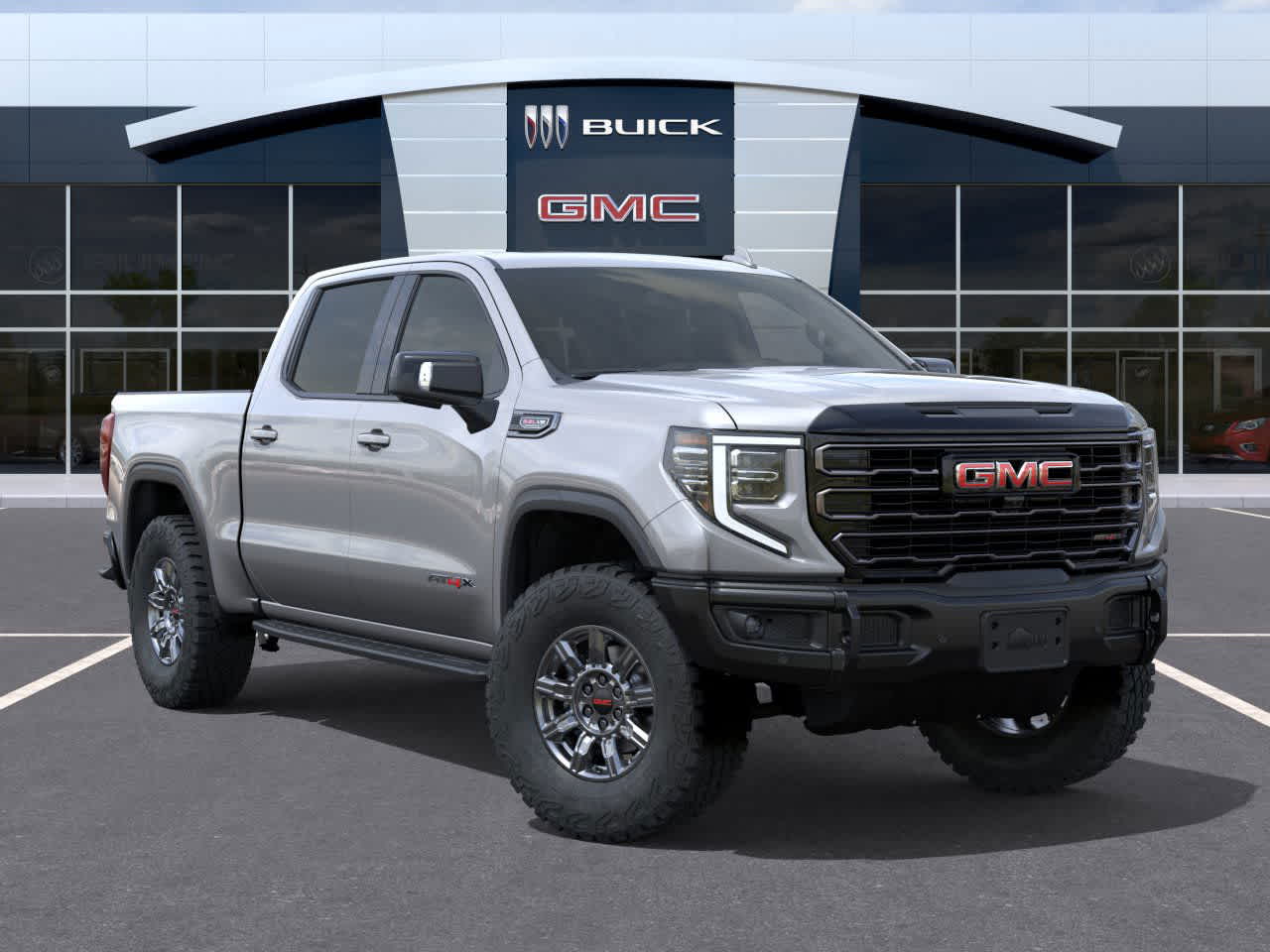 2026 GMC Sierra 1500 AT4X Sterling Metallic at Texan GMC Buick