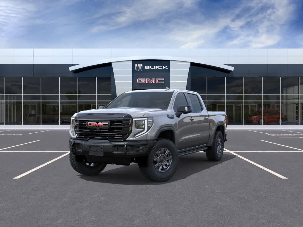 2026 GMC Sierra 1500 AT4X Sterling Metallic at Texan GMC Buick