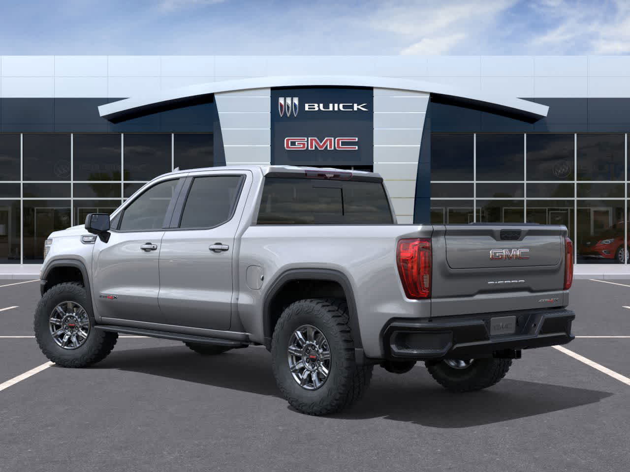 2026 GMC Sierra 1500 AT4X Sterling Metallic at Texan GMC Buick