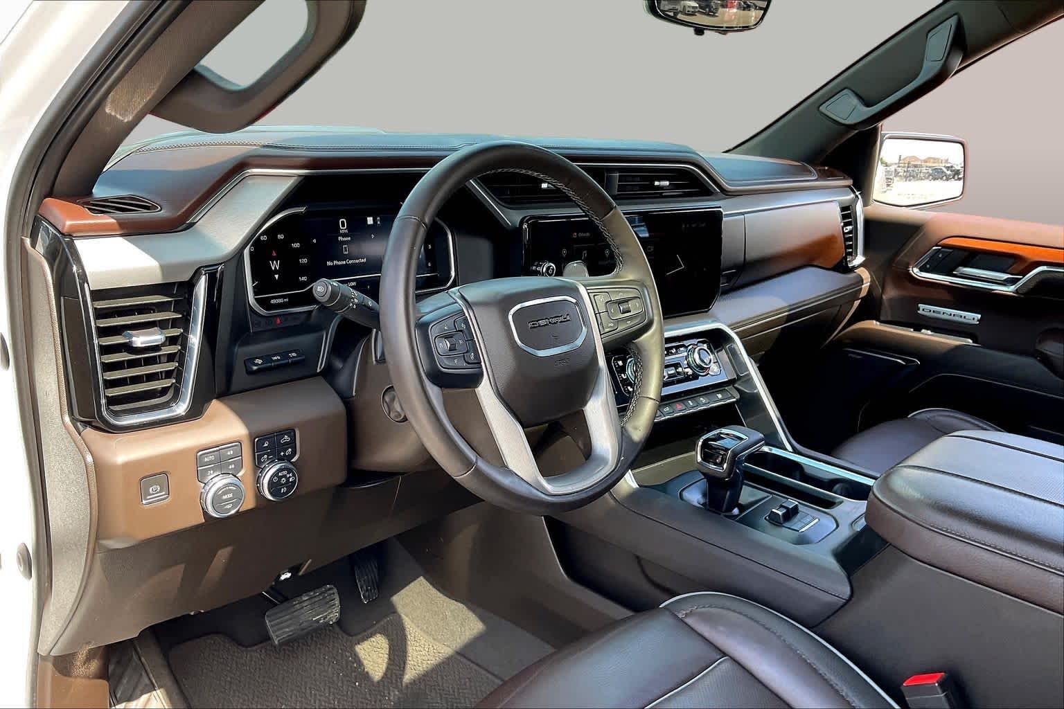 2023 GMC Sierra 1500 Denali White Frost Tricoat at Beck & Masten Kia