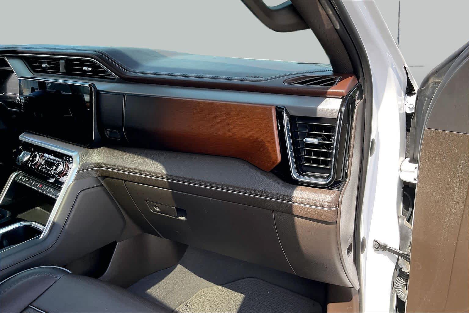 2023 GMC Sierra 1500 Denali White Frost Tricoat at Beck & Masten Kia