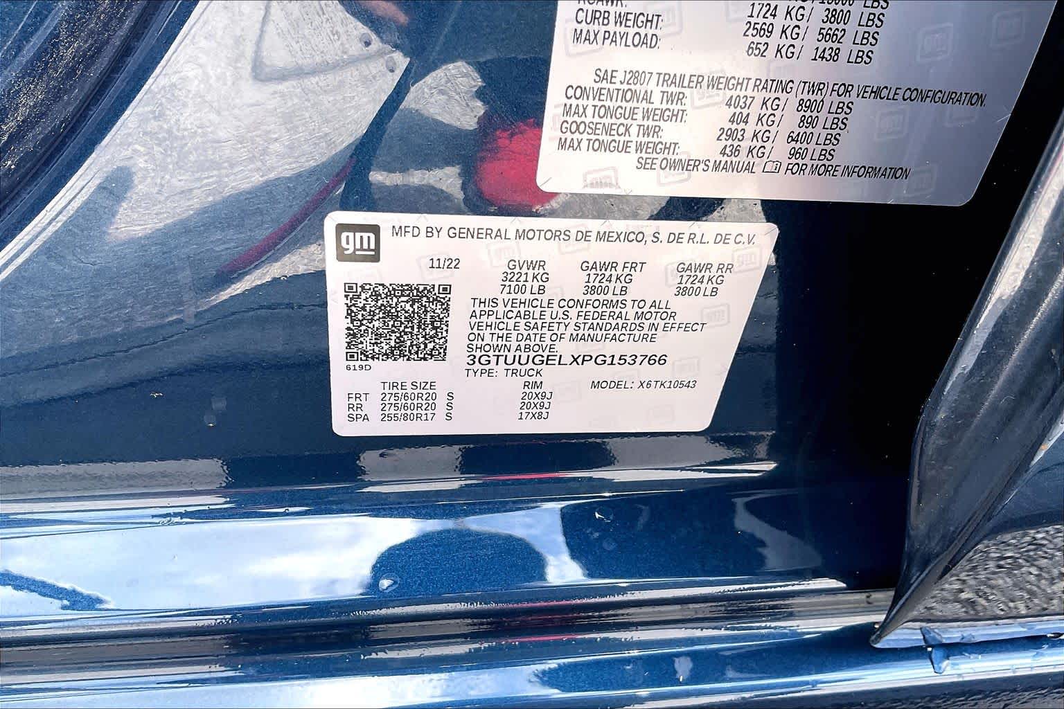 2023 GMC Sierra 1500 Denali Pacific Blue Metallic at Group 1 GMC Buick South