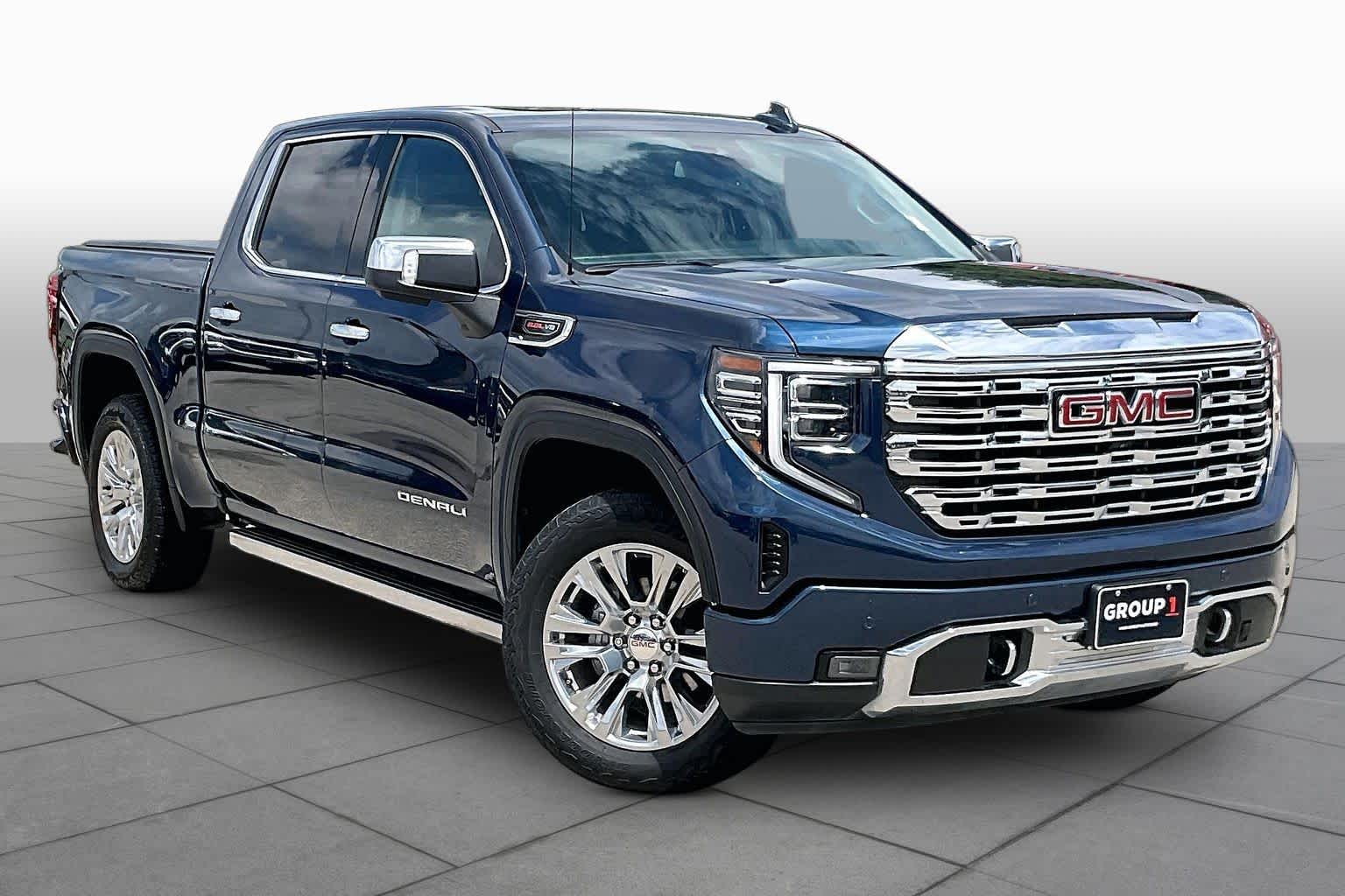 2023 GMC Sierra 1500 Denali Pacific Blue Metallic at Group 1 GMC Buick South