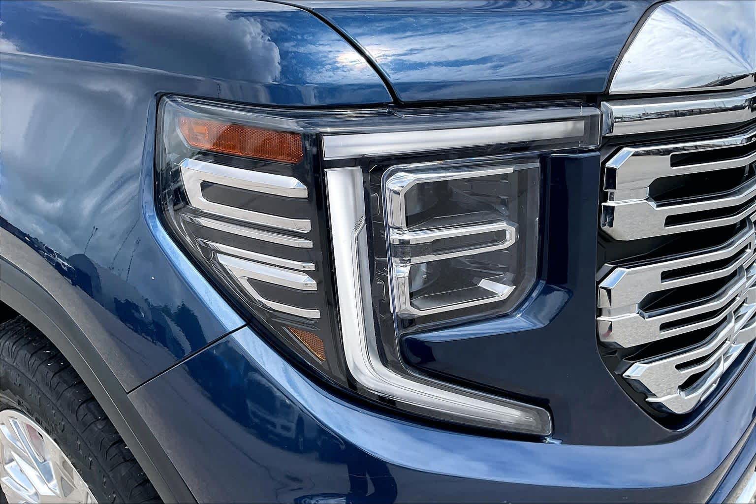 2023 GMC Sierra 1500 Denali Pacific Blue Metallic at Group 1 GMC Buick South