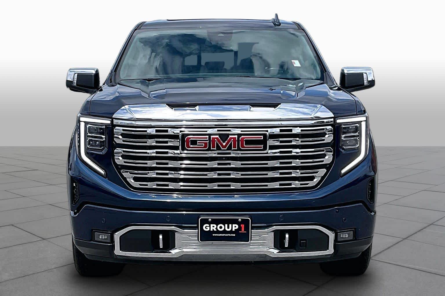 2023 GMC Sierra 1500 Denali Pacific Blue Metallic at Group 1 GMC Buick South
