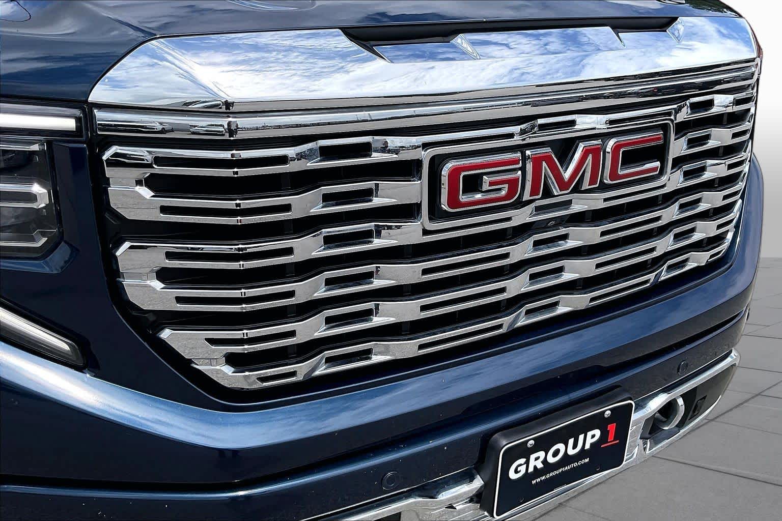 2023 GMC Sierra 1500 Denali Pacific Blue Metallic at Group 1 GMC Buick South