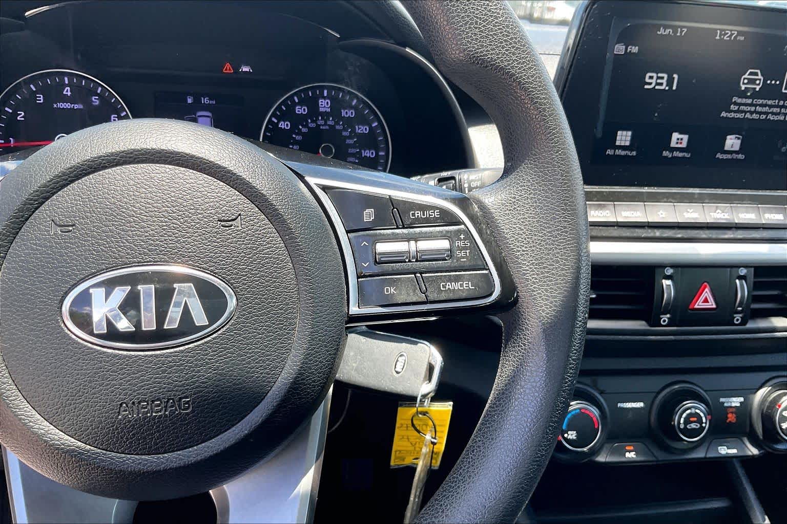 2021 Kia Forte LXS Clear White at HGreg Houston