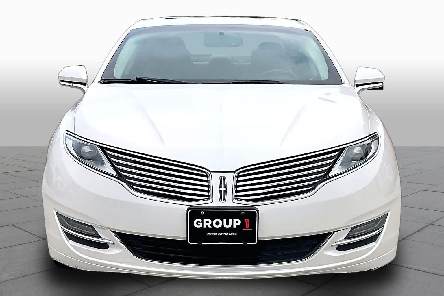 2016 Lincoln MKZ Hybrid White Platinum Metallic Tri-Coat at Davis Chevrolet