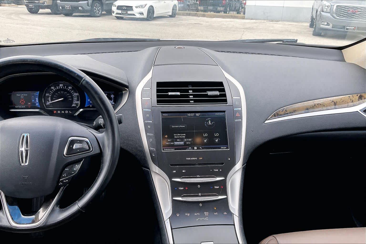 2016 Lincoln MKZ Hybrid White Platinum Metallic Tri-Coat at Davis Chevrolet