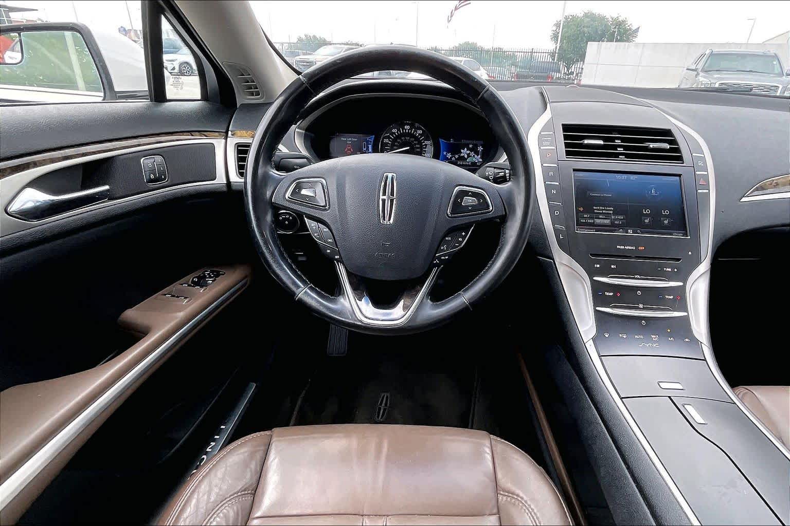 2016 Lincoln MKZ Hybrid White Platinum Metallic Tri-Coat at Davis Chevrolet