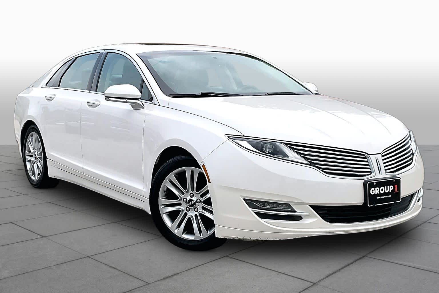 2016 Lincoln MKZ Hybrid White Platinum Metallic Tri-Coat at Davis Chevrolet