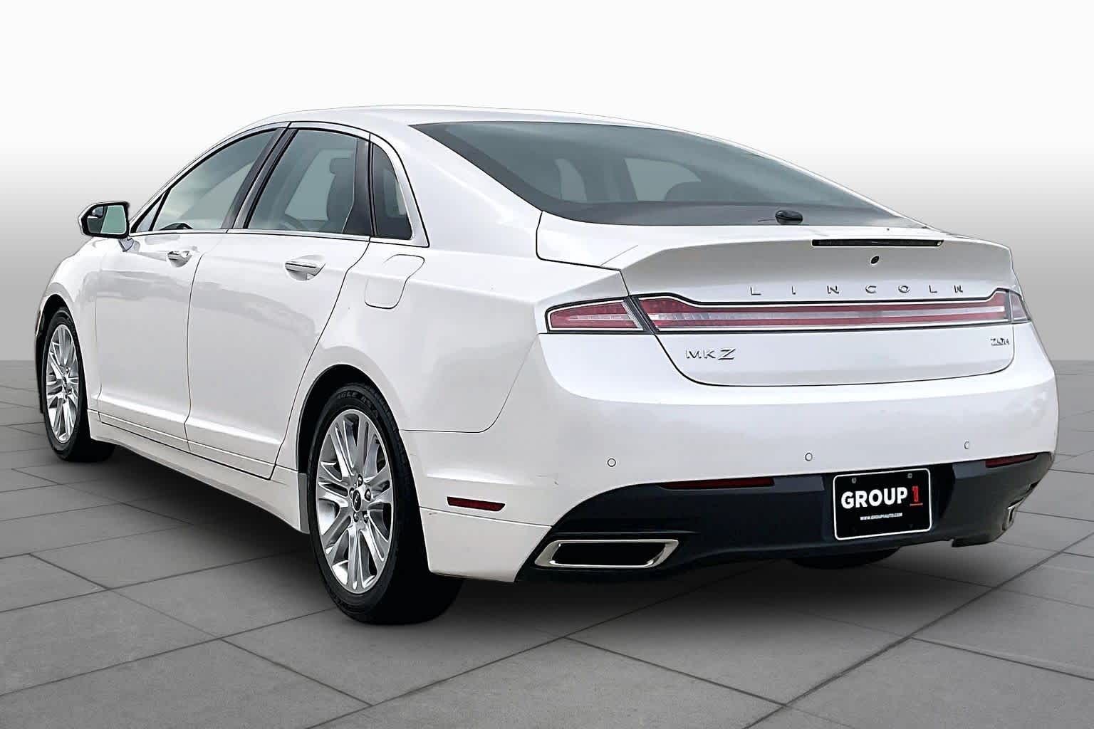 2016 Lincoln MKZ Hybrid White Platinum Metallic Tri-Coat at Davis Chevrolet