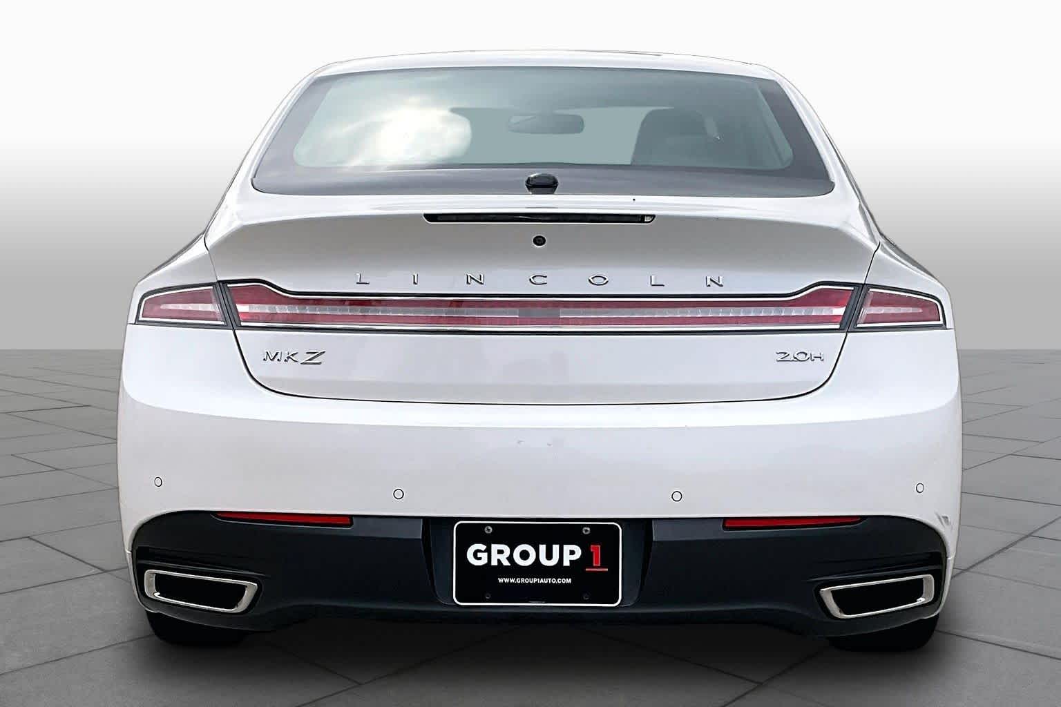 2016 Lincoln MKZ Hybrid White Platinum Metallic Tri-Coat at Davis Chevrolet