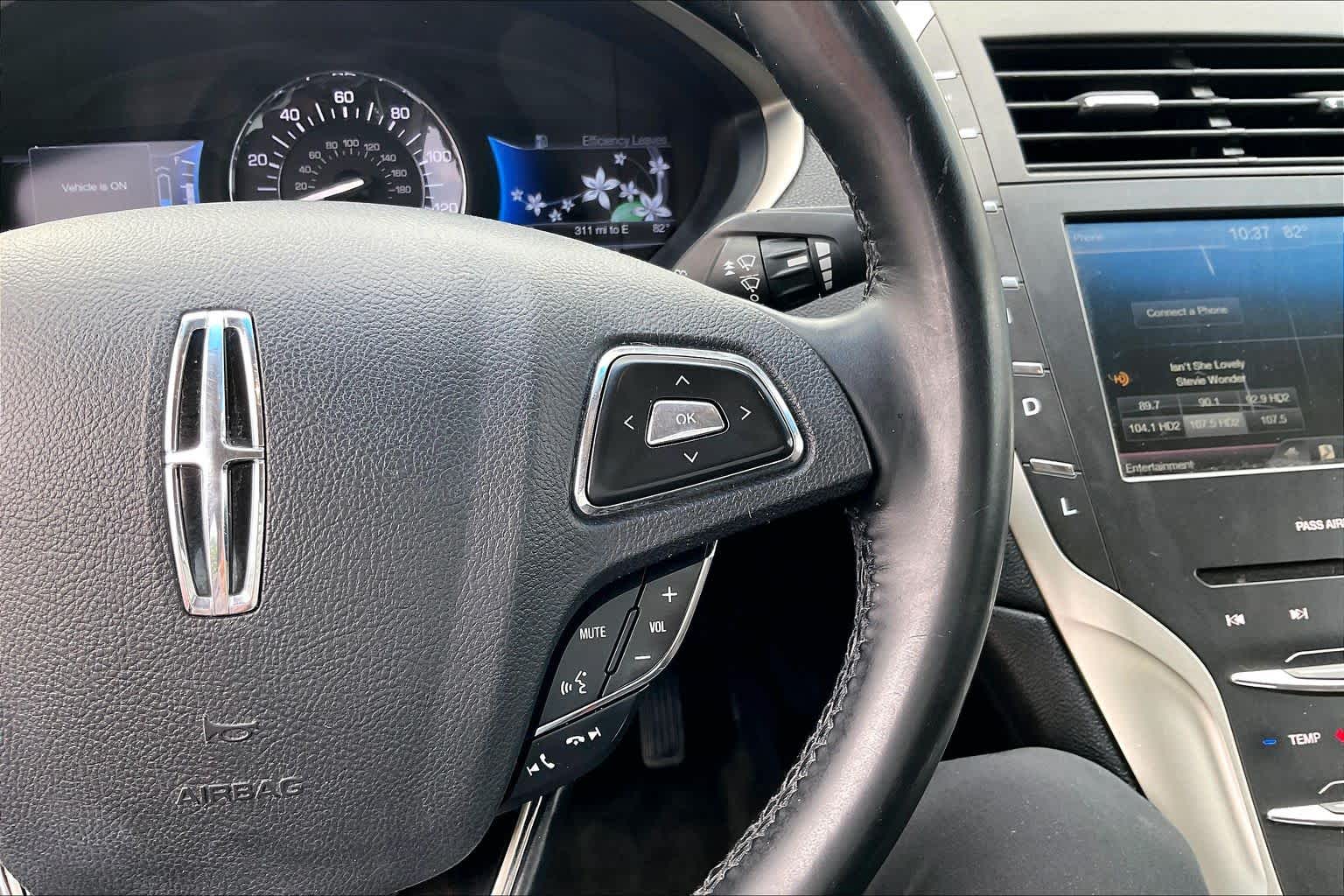 2016 Lincoln MKZ Hybrid White Platinum Metallic Tri-Coat at Davis Chevrolet