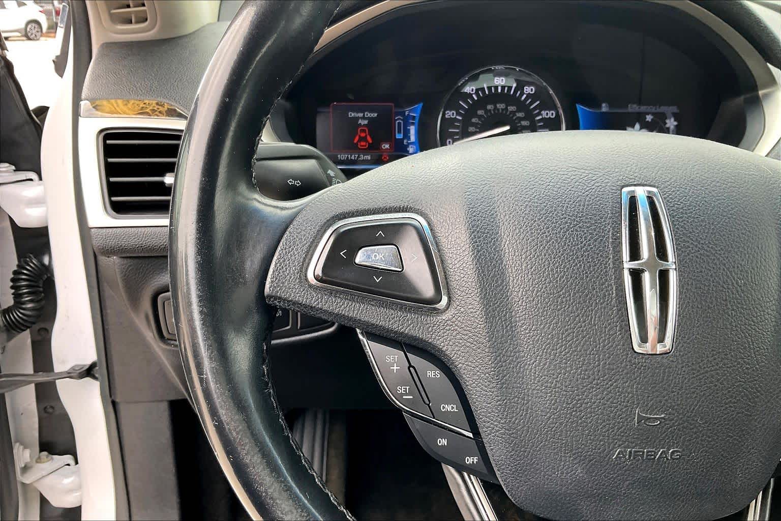 2016 Lincoln MKZ Hybrid White Platinum Metallic Tri-Coat at Davis Chevrolet