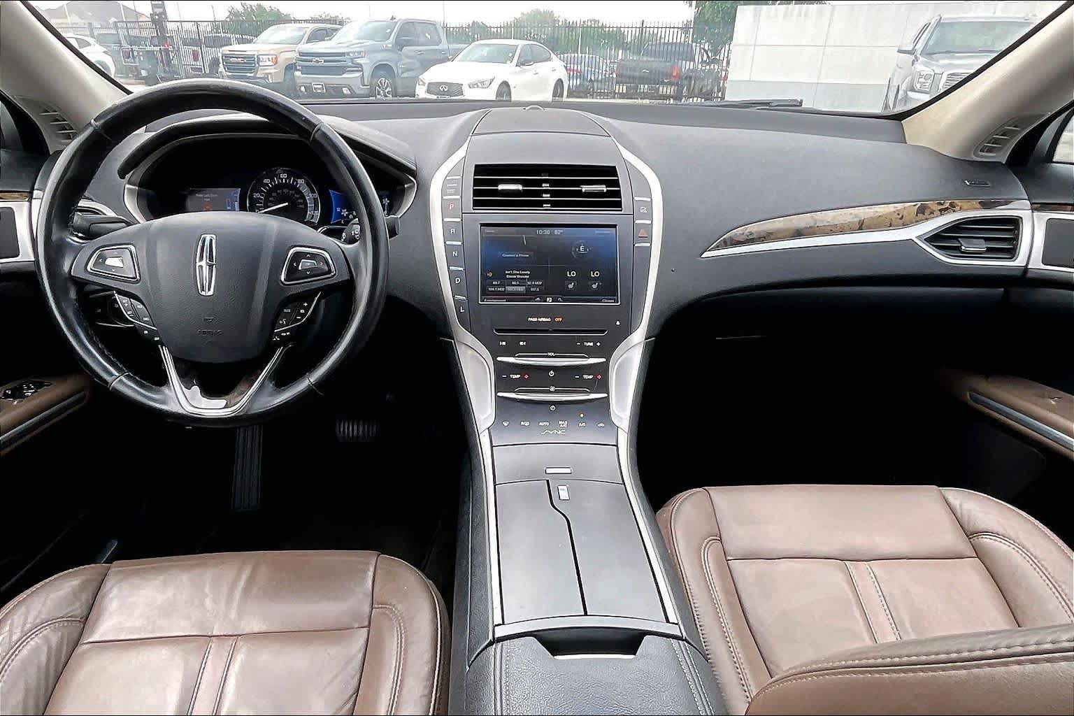 2016 Lincoln MKZ Hybrid White Platinum Metallic Tri-Coat at Davis Chevrolet
