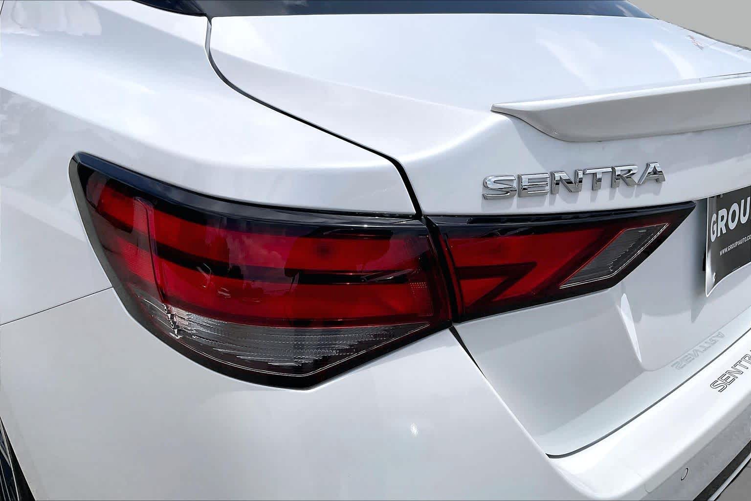 2025 Nissan Sentra SR Aspen White Tricoat/Super Black at Texan GMC Buick