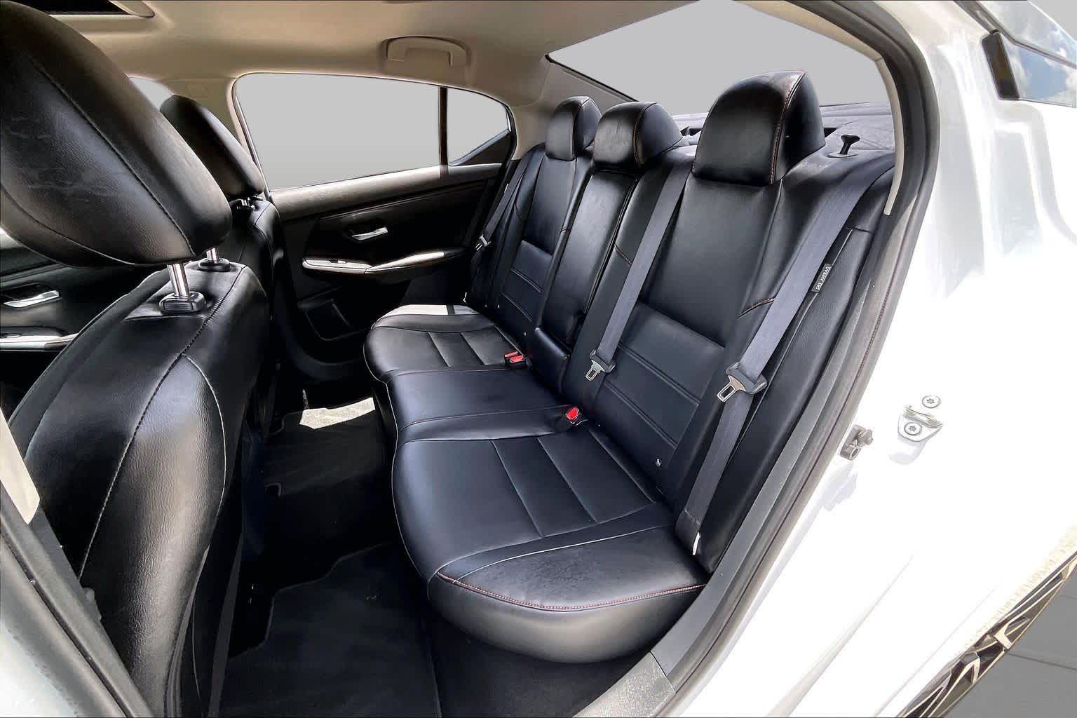 2025 Nissan Sentra SR Aspen White Tricoat/Super Black at Texan GMC Buick