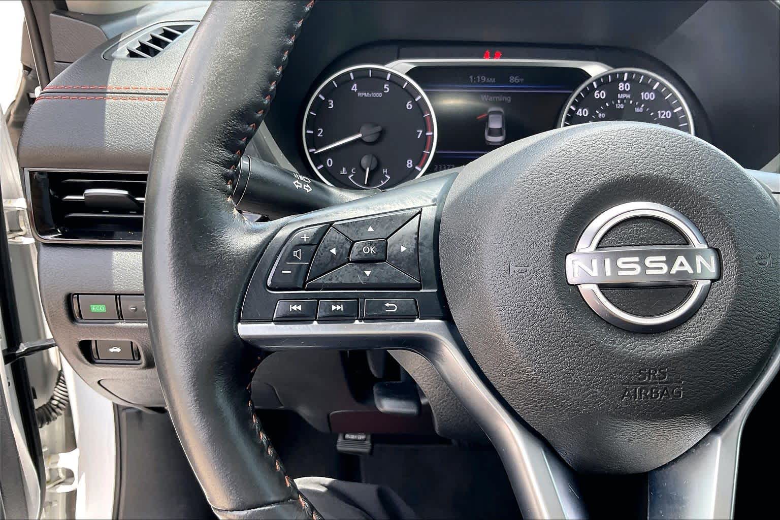 2025 Nissan Sentra SR Aspen White Tricoat/Super Black at Texan GMC Buick