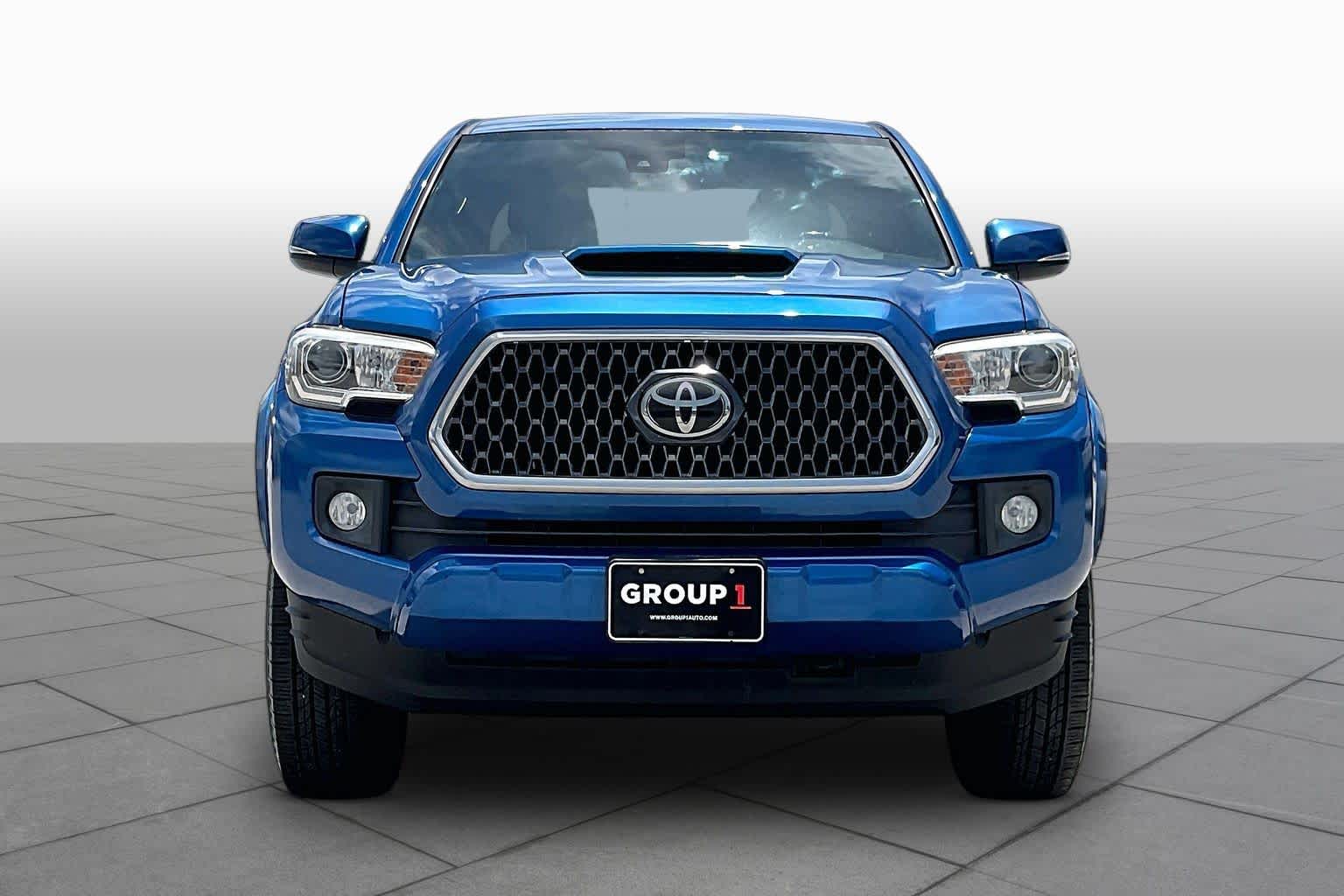 2018 Toyota Tacoma TRD Sport Blazing Blue Pearl at AutoNation USA Katy