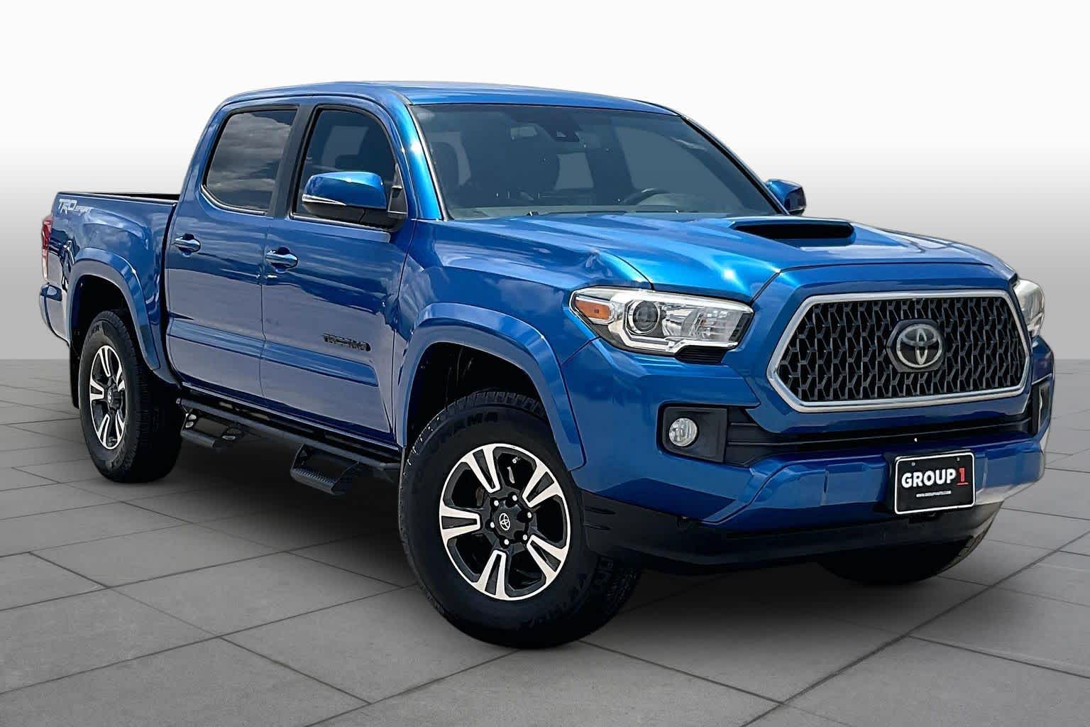 2018 Toyota Tacoma TRD Sport Blazing Blue Pearl at AutoNation USA Katy