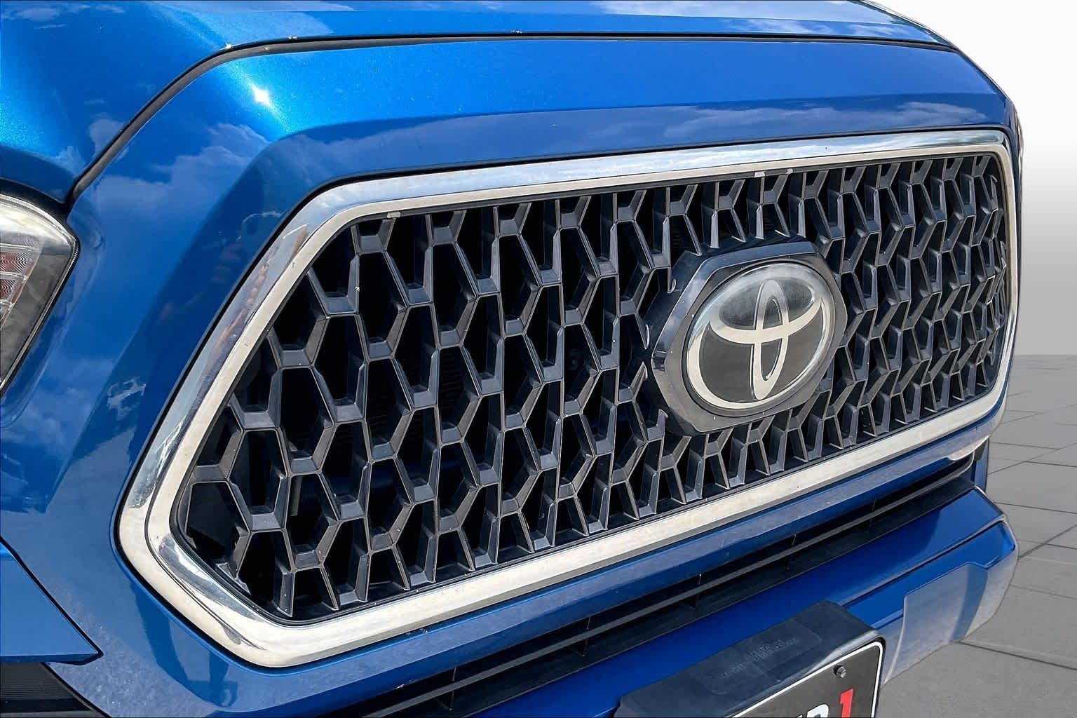 2018 Toyota Tacoma TRD Sport Blazing Blue Pearl at AutoNation USA Katy
