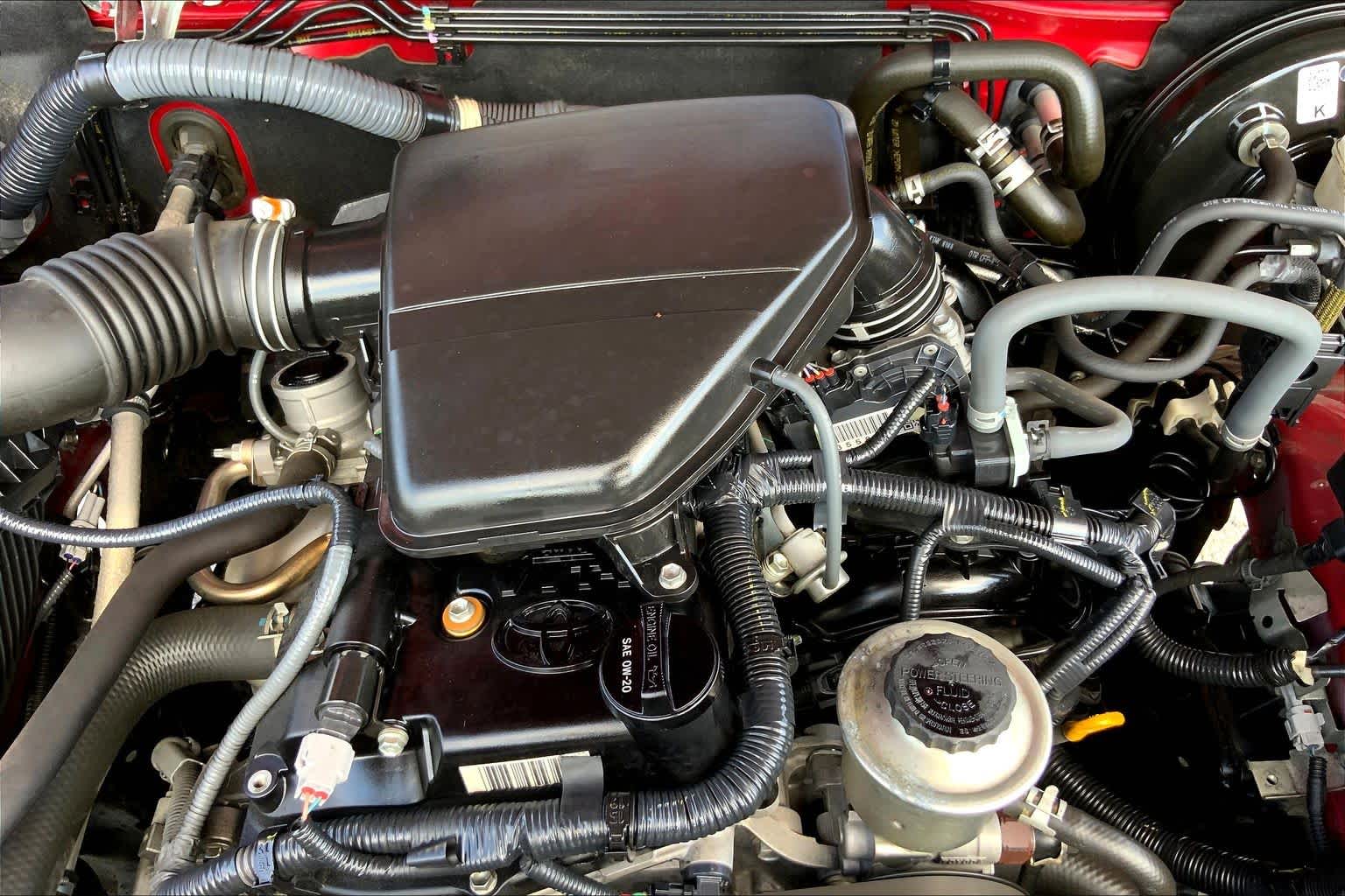 2021 Toyota Tacoma SR Barcelona Red Metallic at Group 1 Toyota Southwest