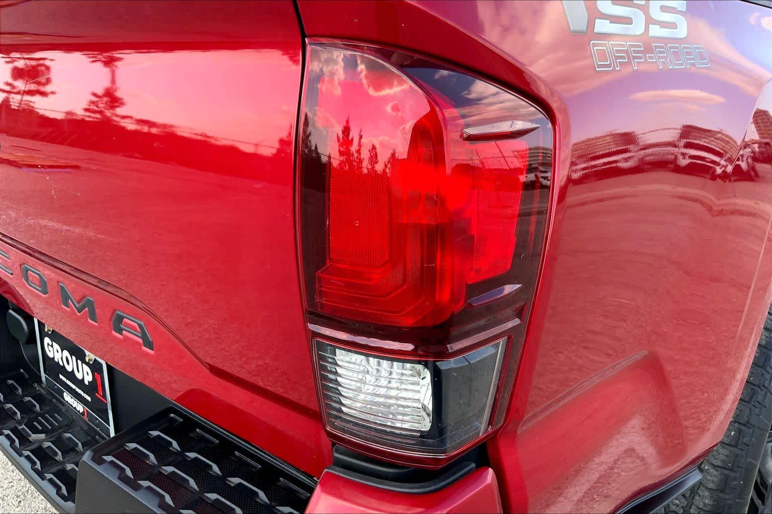 2021 Toyota Tacoma SR Barcelona Red Metallic at Group 1 Toyota Southwest