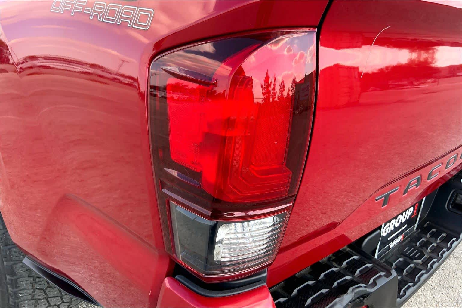 2021 Toyota Tacoma SR Barcelona Red Metallic at Group 1 Toyota Southwest
