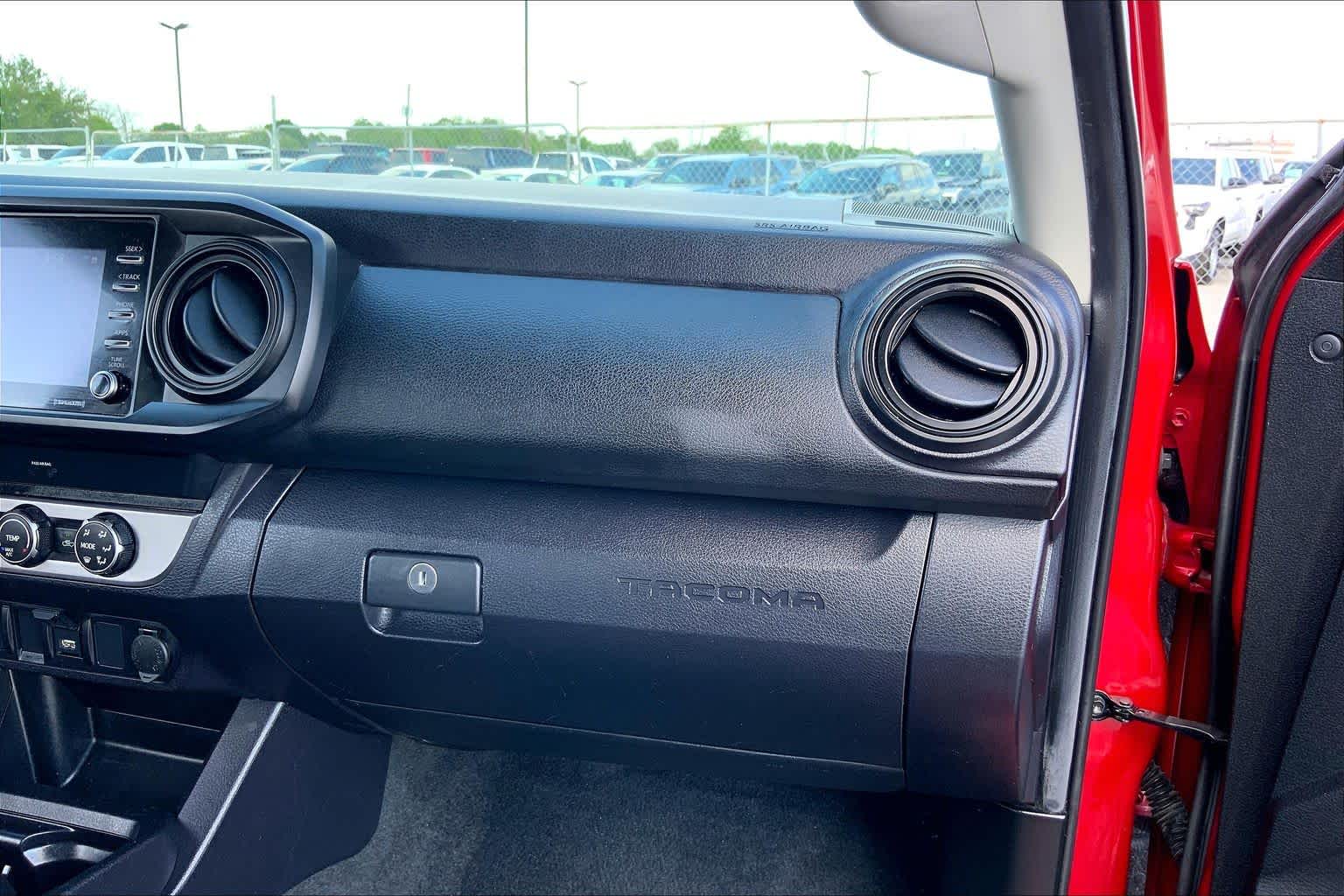 2021 Toyota Tacoma SR Barcelona Red Metallic at Group 1 Toyota Southwest