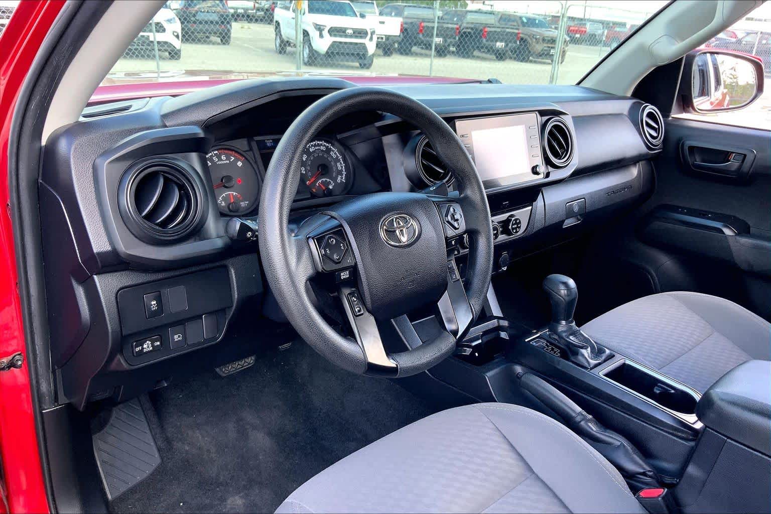 2021 Toyota Tacoma SR Barcelona Red Metallic at Group 1 Toyota Southwest