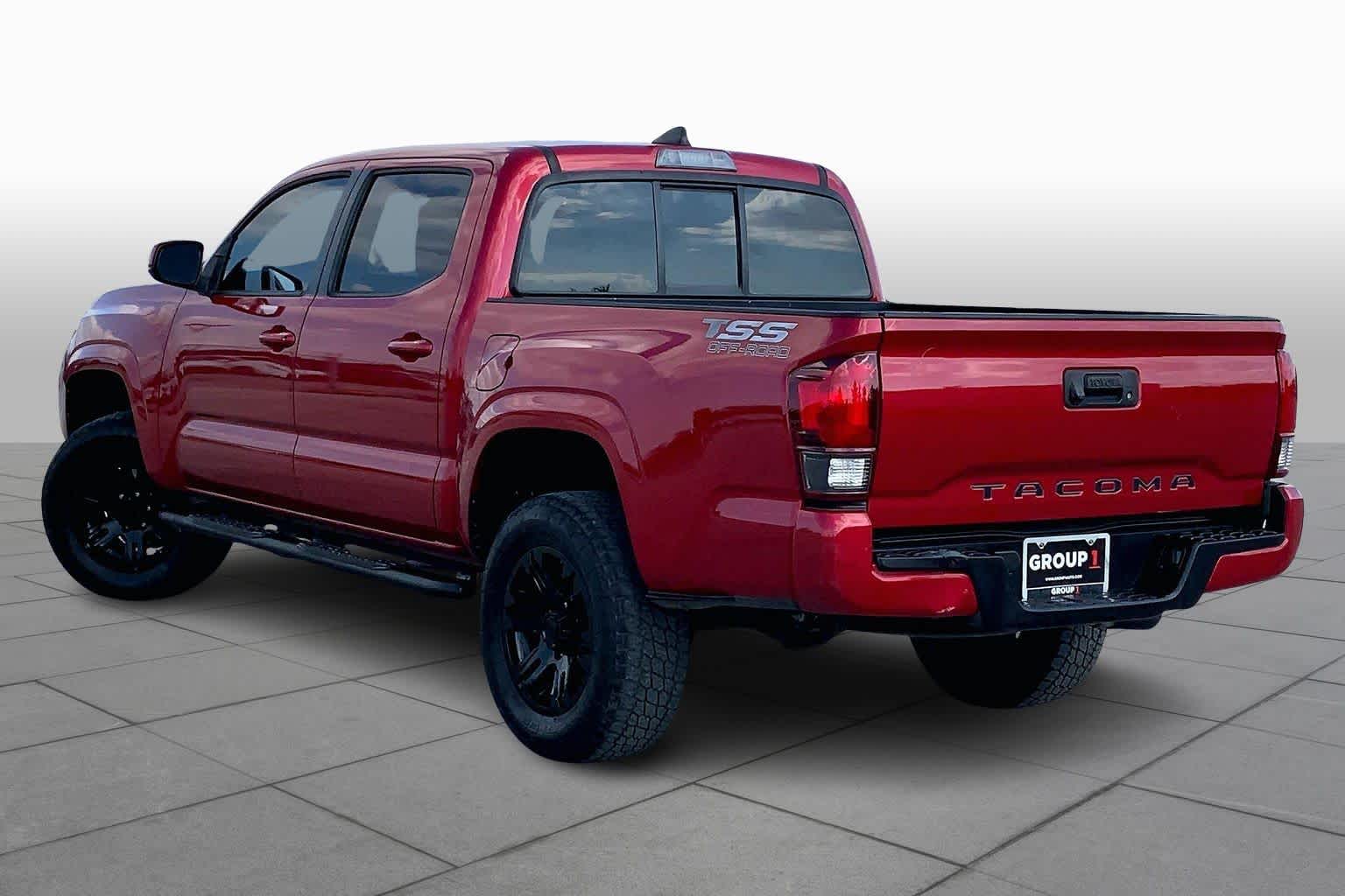 2021 Toyota Tacoma SR Barcelona Red Metallic at Group 1 Toyota Southwest