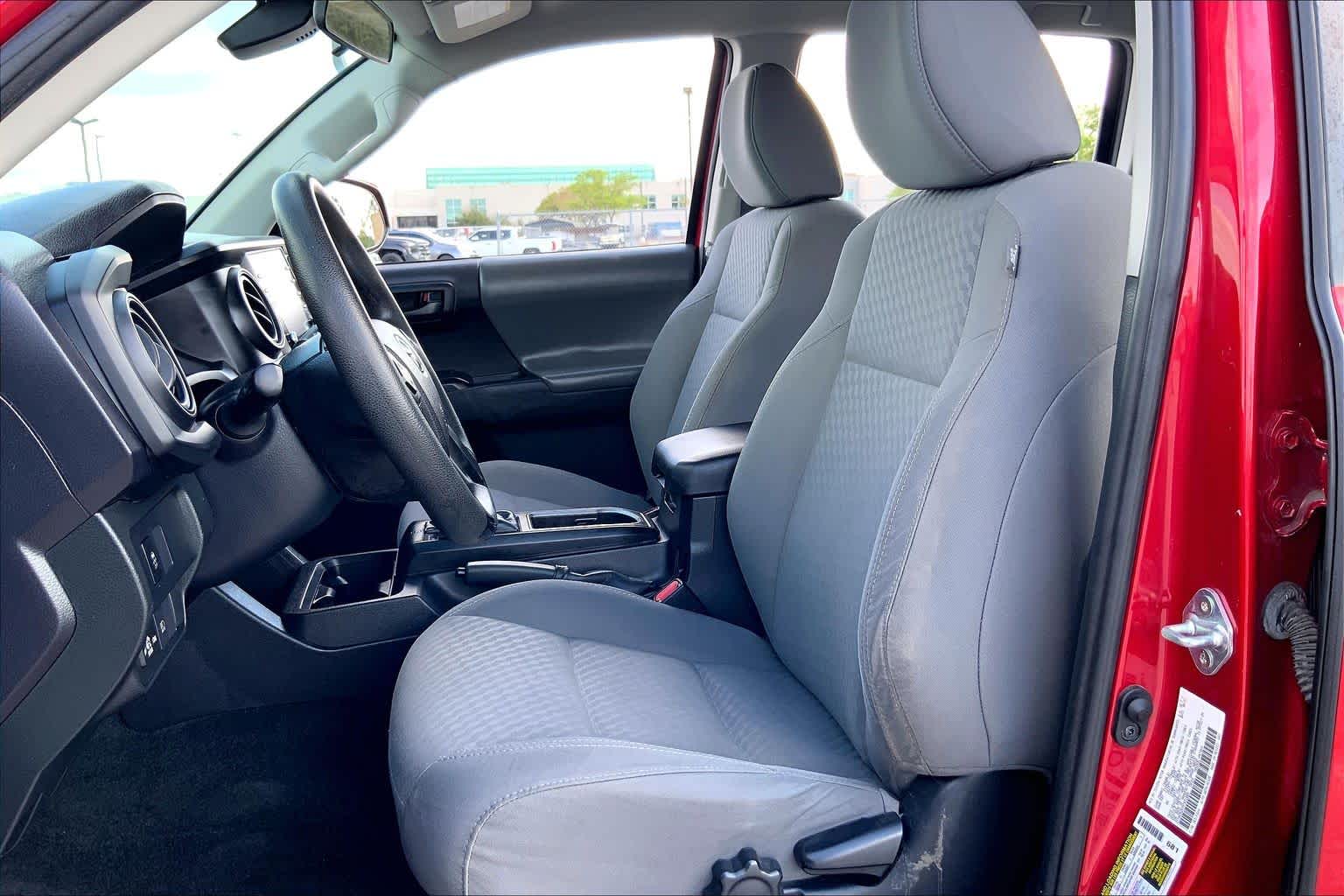 2021 Toyota Tacoma SR Barcelona Red Metallic at Group 1 Toyota Southwest