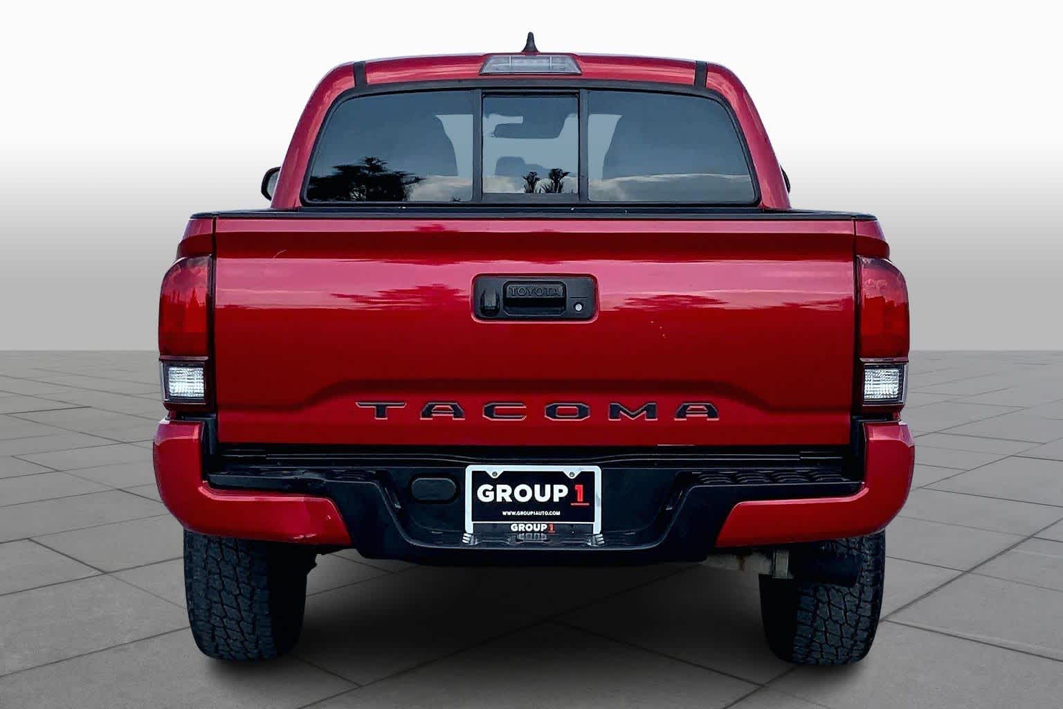 2021 Toyota Tacoma SR Barcelona Red Metallic at Group 1 Toyota Southwest