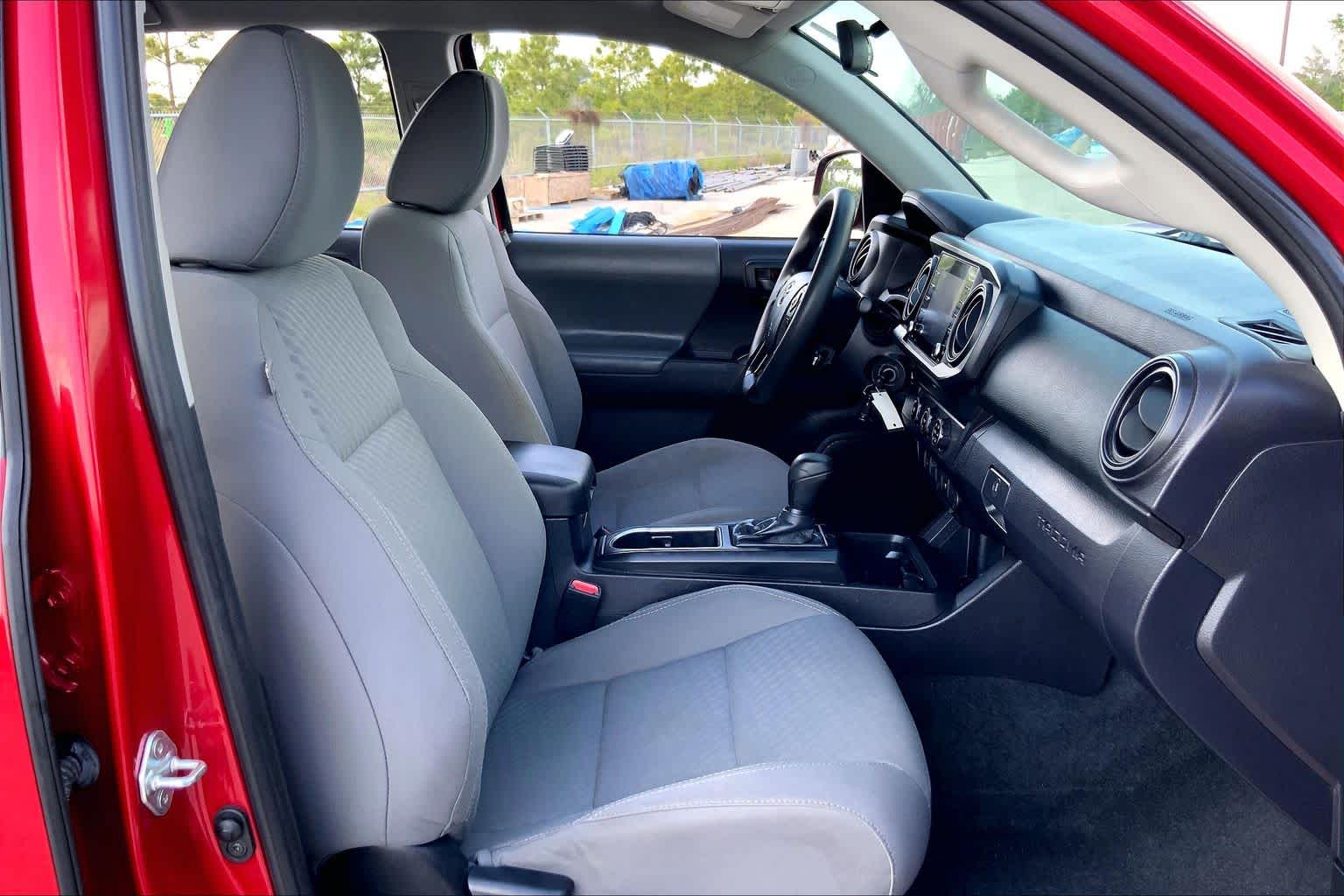 2021 Toyota Tacoma SR Barcelona Red Metallic at Group 1 Toyota Southwest