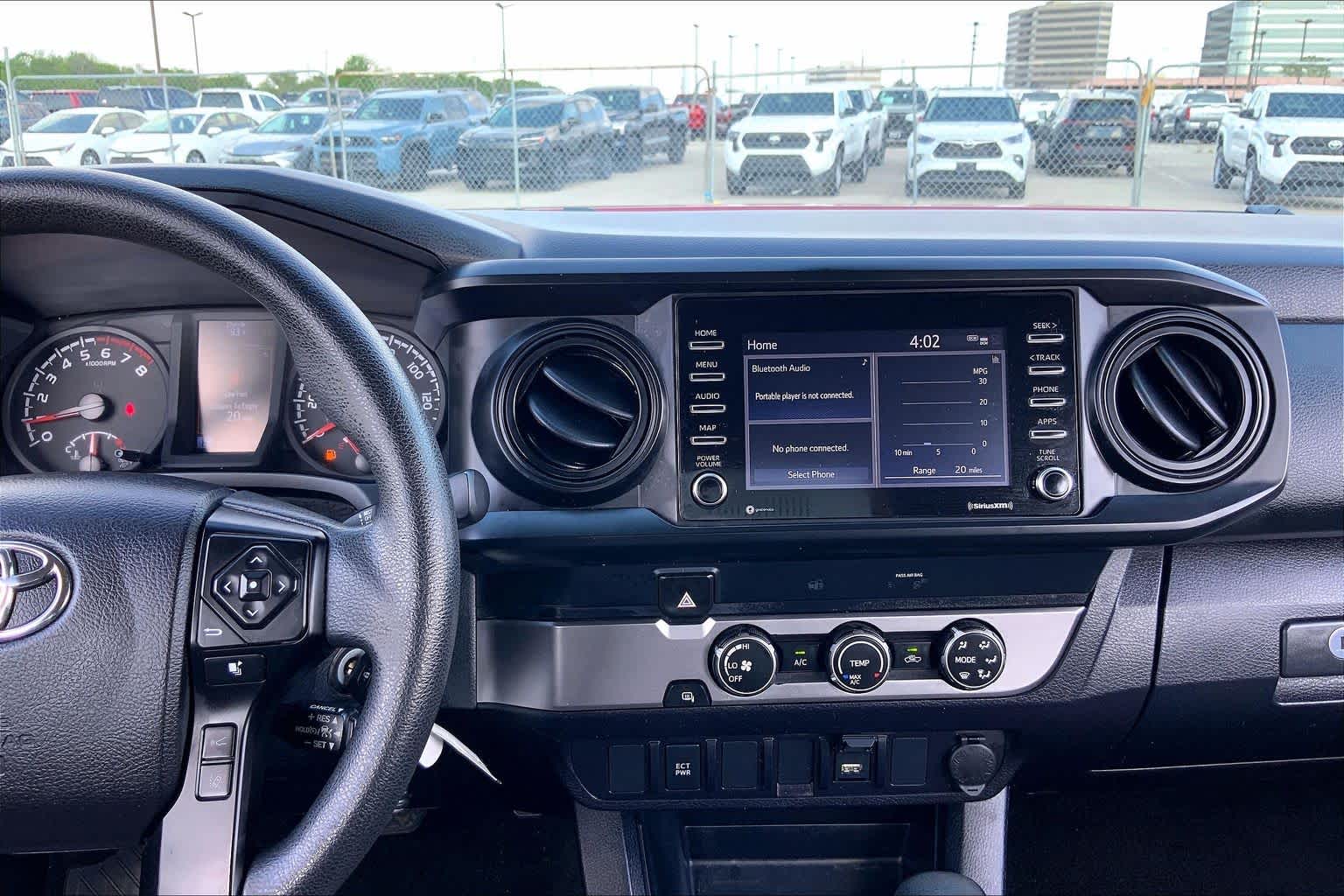 2021 Toyota Tacoma SR Barcelona Red Metallic at Group 1 Toyota Southwest
