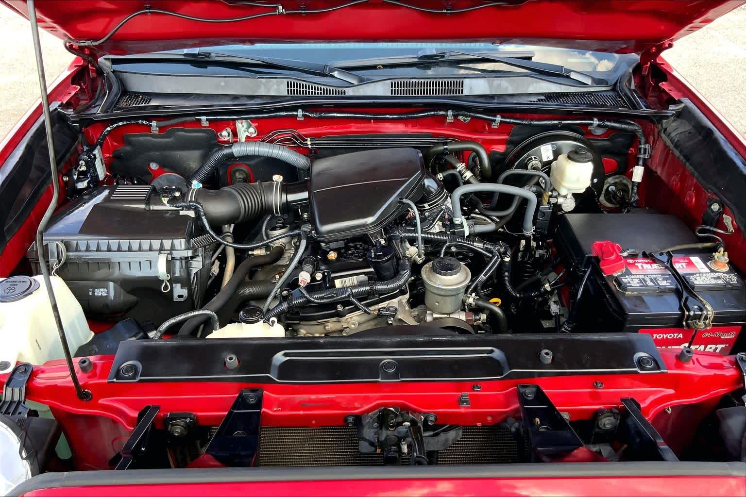2021 Toyota Tacoma SR Barcelona Red Metallic at Group 1 Toyota Southwest