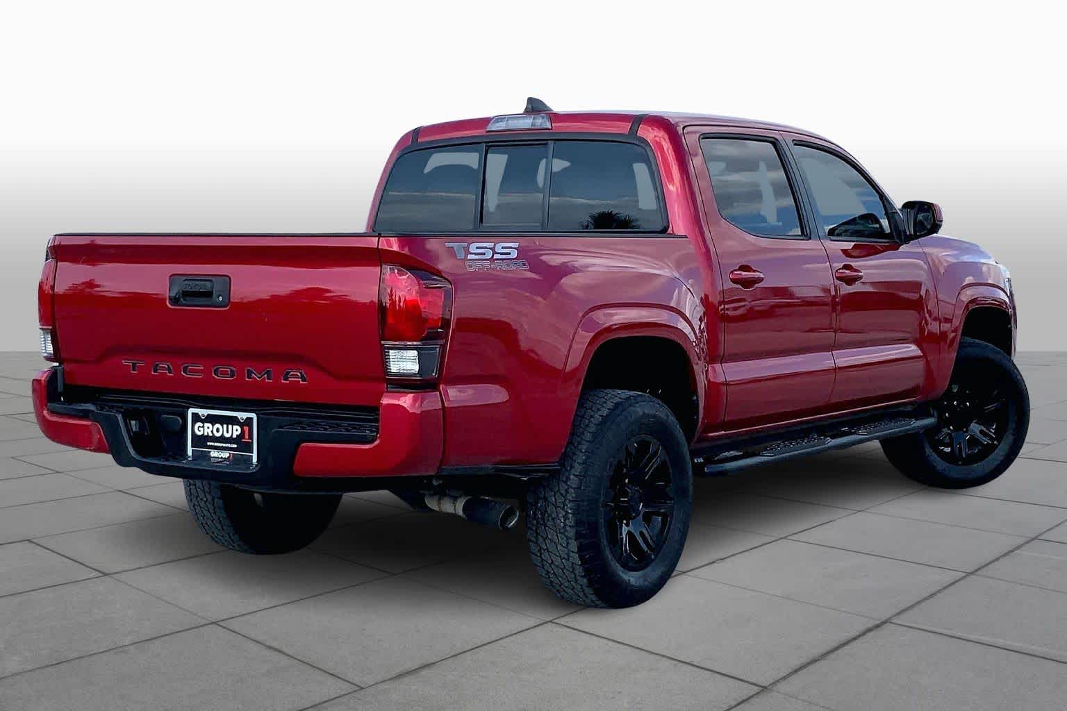 2021 Toyota Tacoma SR Barcelona Red Metallic at Group 1 Toyota Southwest