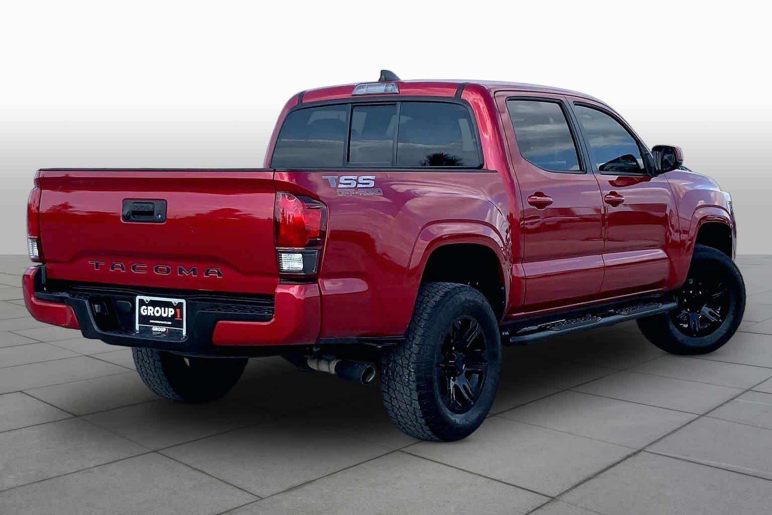 2021 Toyota Tacoma SR Barcelona Red Metallic at Group 1 Toyota Southwest