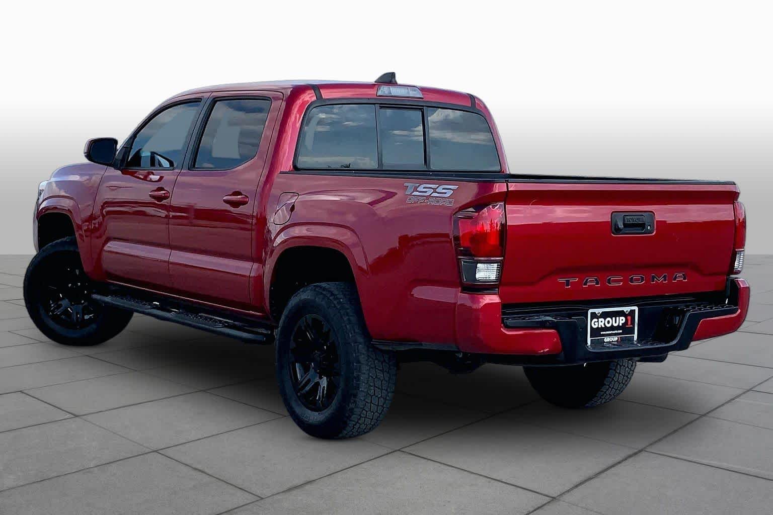 2021 Toyota Tacoma SR Barcelona Red Metallic at Group 1 Toyota Southwest