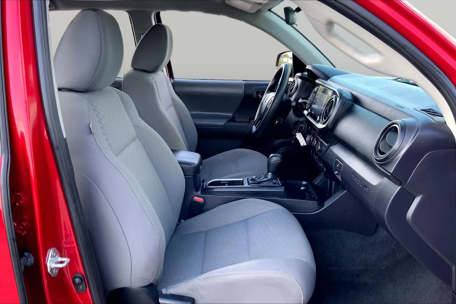 2021 Toyota Tacoma SR Barcelona Red Metallic at Group 1 Toyota Southwest