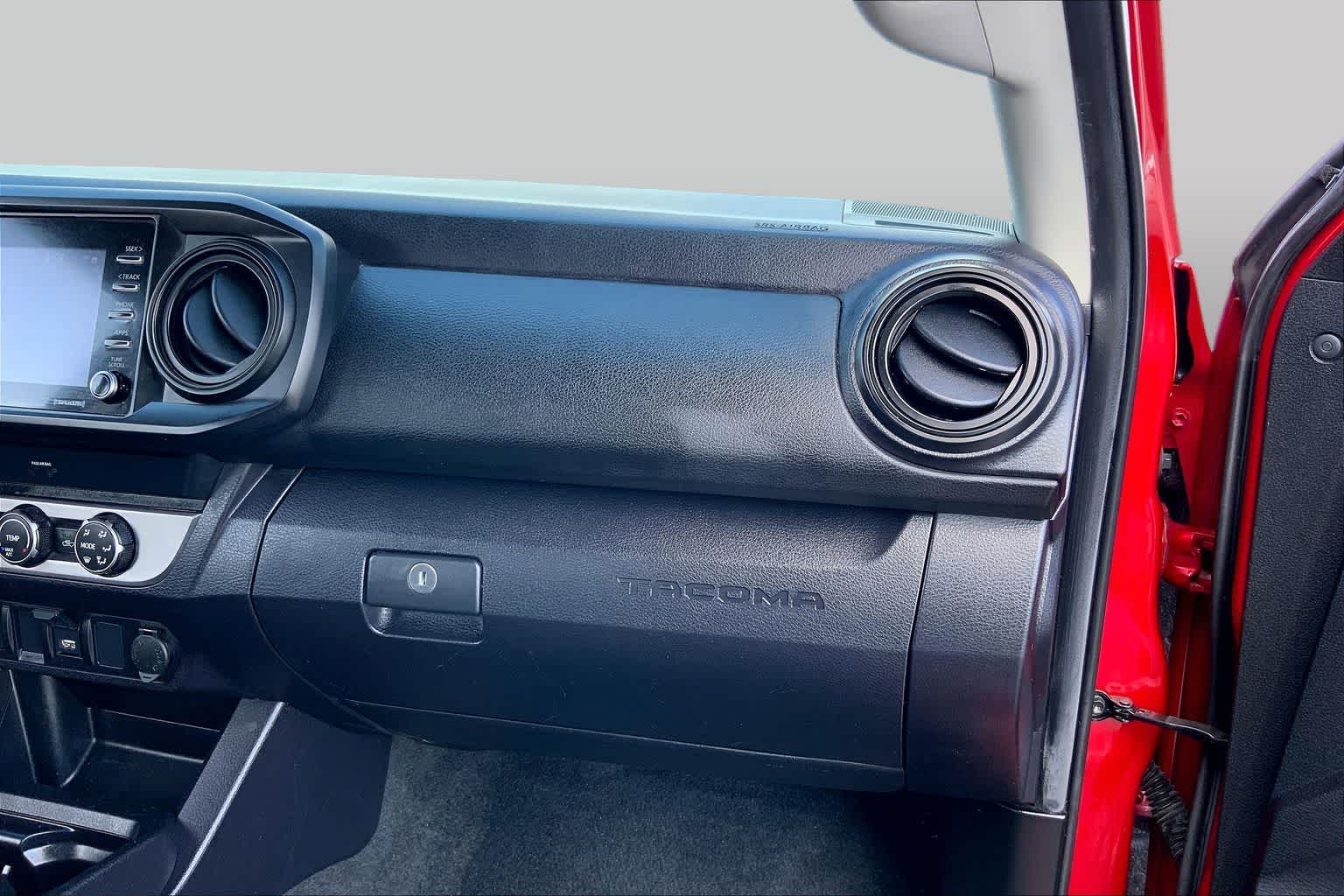 2021 Toyota Tacoma SR Barcelona Red Metallic at Group 1 Toyota Southwest